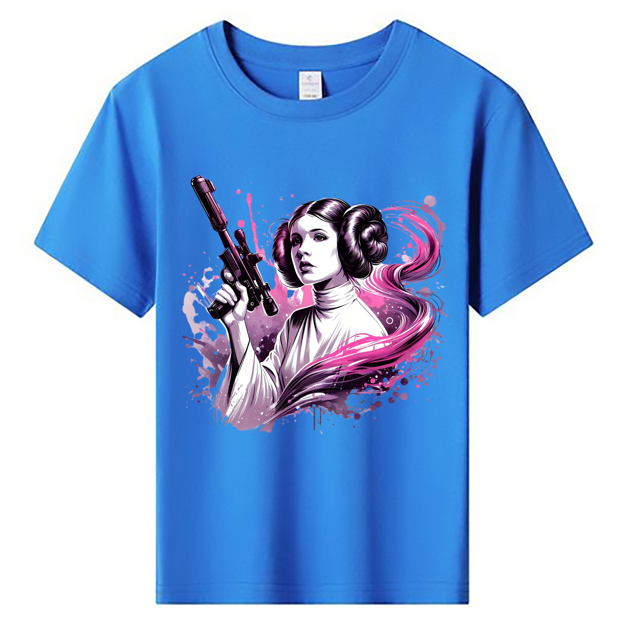 （画像用） スター・ウォーズ Star Wars 綿100％キッズTシャツ（フロントプリント）